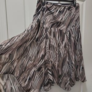 Susan Graver midi Skirt